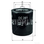 Mahle Oil Filter OC261 (Rover Group)