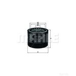 Mahle Oil Filter OC286 (Toyota Diesel Engines)