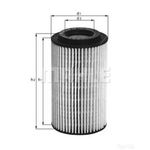 Mahle Oil Filter OX154/1D (BMW)