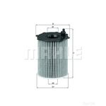 MAHLE Oil Filter - OX171/16D (OX 171/16D)  - Genuine Part