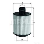 Mahle Oil Filter OX553D (Alfa, Fiat, Saab)