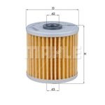 Mahle Oil Filter OX796 (OX 796) - Genuine Part