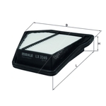 Mahle Air Filter Insert (LX3349) For Honda