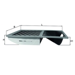 Mahle Air Filter Insert (LX3583) For Iveco