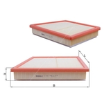 Mahle Air Filter Insert (LX4060)