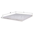 MAHLE Standard Pollen Cabin Air Filter - LA931 (LA 931)  - Genuine Part
