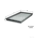 Mahle Air Filter Insert (LX3594/S) For Mercedes