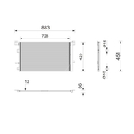 Mahle Air Con Condenser (AC1216000P) Fits: Renault