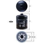 Mahle Air Dryer Cartridge (AL29) Fits: Scania