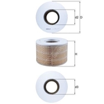 Mahle Air Filter Insert (LX1140)