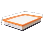 Mahle Air Filter Insert (LX1000)
