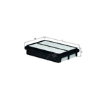 Mahle Air Filter Insert (LX1041)
