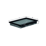 Mahle Air Filter Insert (LX1046)