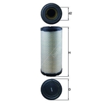 Mahle Air Filter Insert (LX1241)