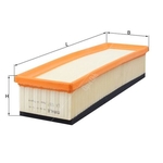 Mahle Air Filter Insert (LX1287)