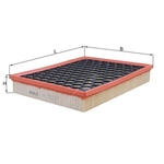 Mahle Air Filter Insert (LX1294)