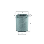 Mahle Air Filter Insert (LX1460)