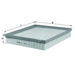 Mahle Air Filter Insert (LX1586) For Ford