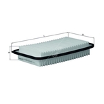 Mahle Air Filter Insert (LX1692) For Toyota