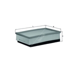 Mahle Air Filter Insert (LX1883)