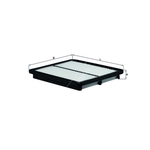 Mahle Air Filter Insert (LX1955)