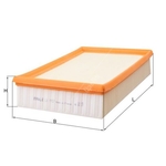 Mahle Air Filter Insert (LX1957)