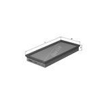 Mahle Air Filter Insert (LX2062)