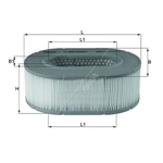 Mahle Air Filter Insert (LX2535)