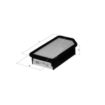 Mahle Air Filter Insert (LX2739)