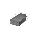 Mahle Air Filter Insert (LX2788)