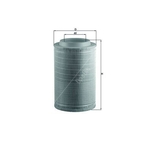 Mahle Air Filter Insert (LX3117)
