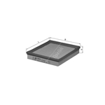Mahle Air Filter Insert (LX316)