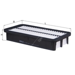 Mahle Air Filter Insert (LX3265)