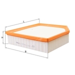 Mahle Air Filter Insert (LX3527)
