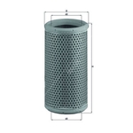 Mahle Air Filter Insert (LX425)