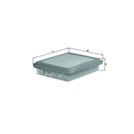 Mahle Air Filter Insert (LX591)