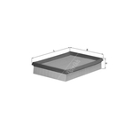 Mahle Air Filter Insert (LX643)