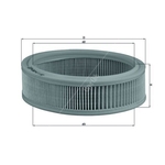Mahle Air Filter Insert (LX70)