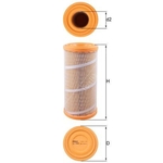 Mahle Air Filter Insert (LX7045)