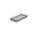 Mahle Air Filter Insert (LX726) For Volvo