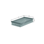 Mahle Air Filter Insert (LX737)