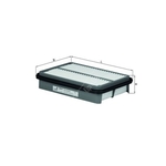 Mahle Air Filter Insert (LX812)