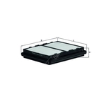 Mahle Air Filter Insert (LX848)