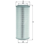 Mahle Air Filter Insert (LX855)