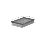 Mahle Air Filter Insert (LX856) For Fiat