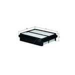Mahle Air Filter Insert (LX862)