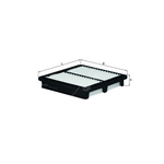 Mahle Air Filter Insert (LX877)