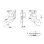 Mahle Coolant Expansion Tank (CRT287000P) Fits: Iveco