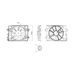 Mahle Engine Cooling Fan (CFF702000S) Fits: Renault