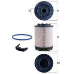 Mahle Fuel Filter (KX705D) Fits: Ford Ranger  